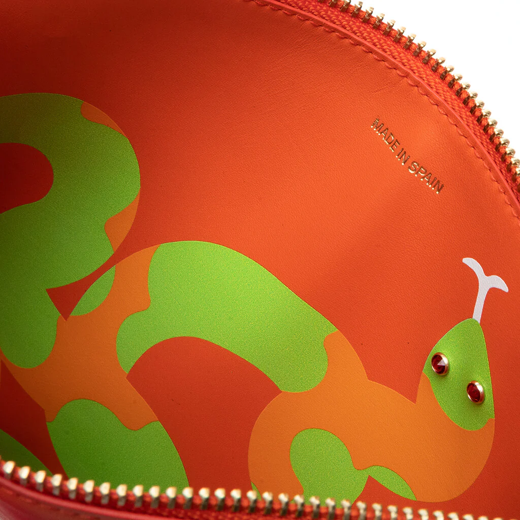 Comme des Garcons SA5100RE Ruby Eyes Wallet - Orange - Image 3