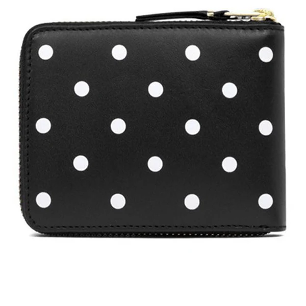 Comme des Garcons Polka Dots Wallet - Black - Image 3