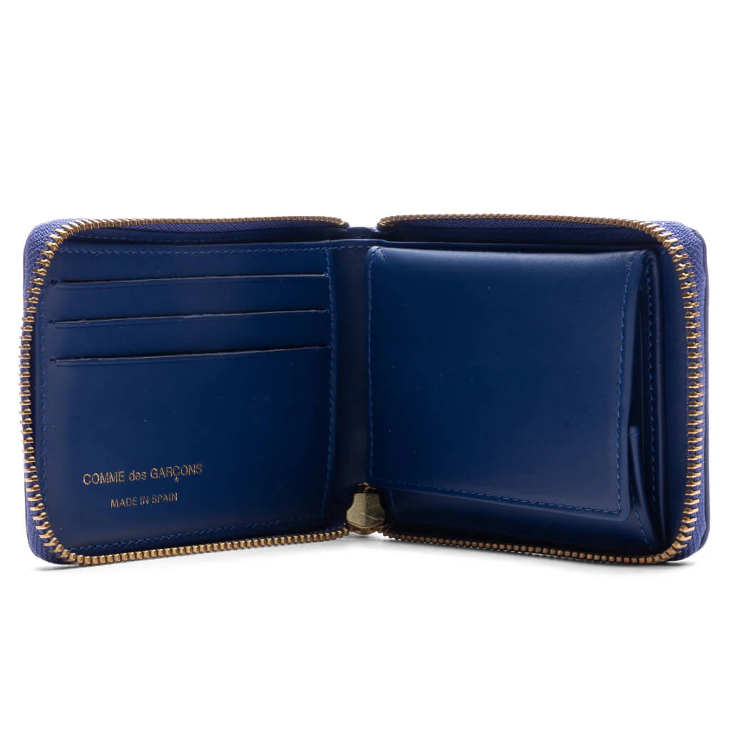 Comme des Garcons Polka Dots Wallet - Navy - Image 2