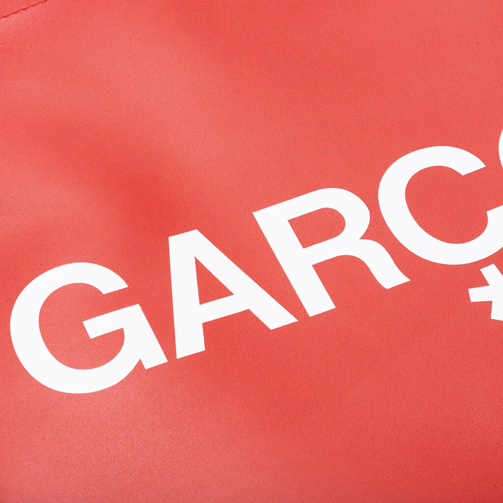 Comme des Garcons SA9001HL Huge Logo Tote Bag - Red - Image 5