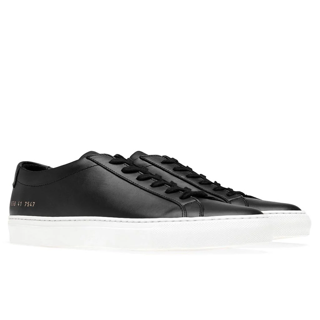 Achilles Low White Sole - Black - Image 2