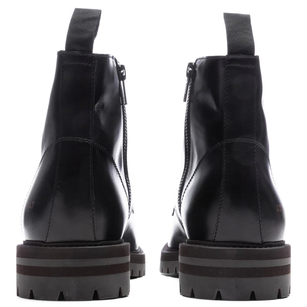 Combat Shoe - Black - Image 4