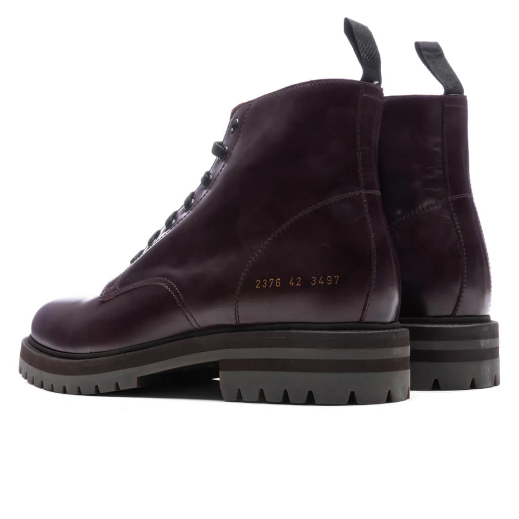 Combat Shoe - Oxblood - Image 3