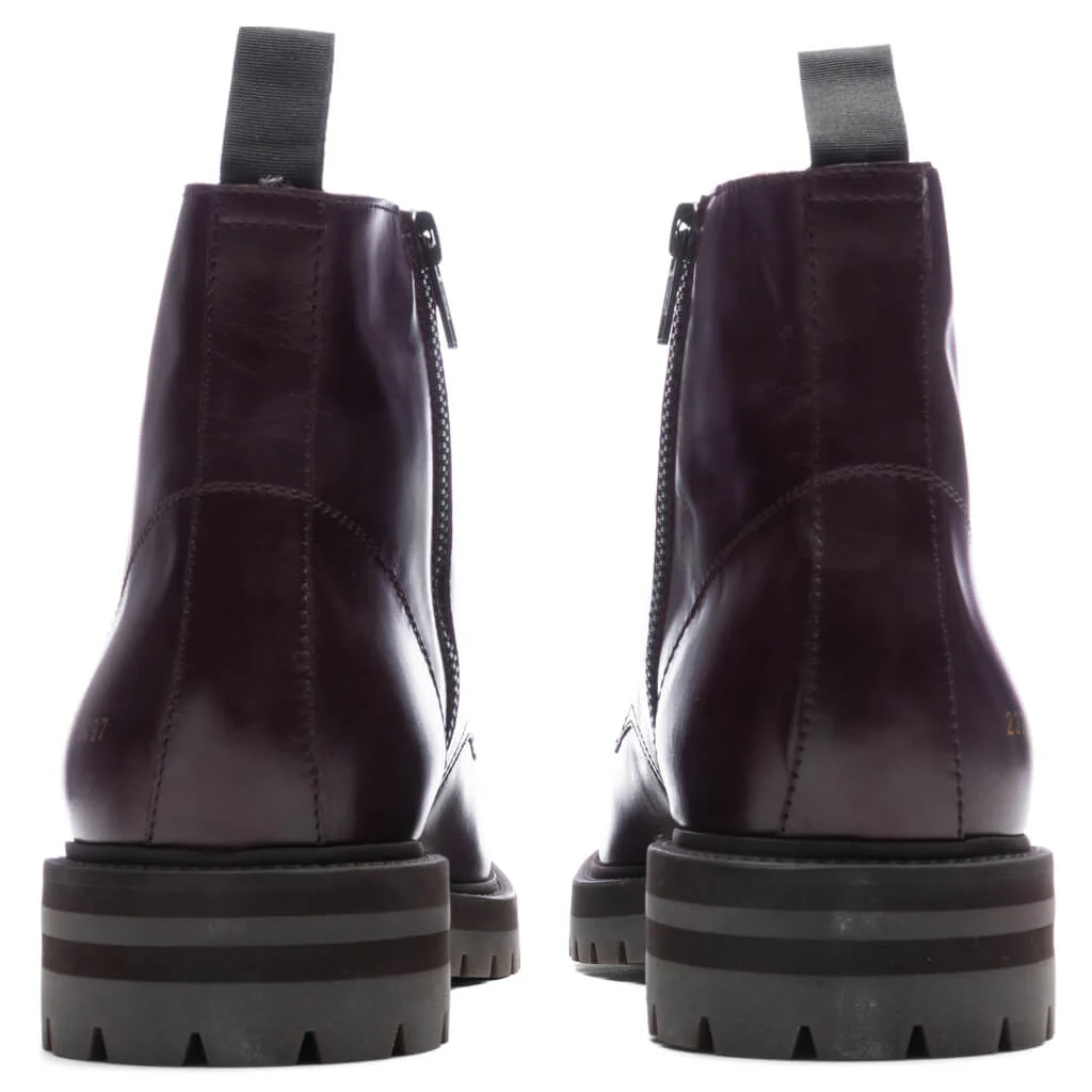 Combat Shoe - Oxblood - Image 4