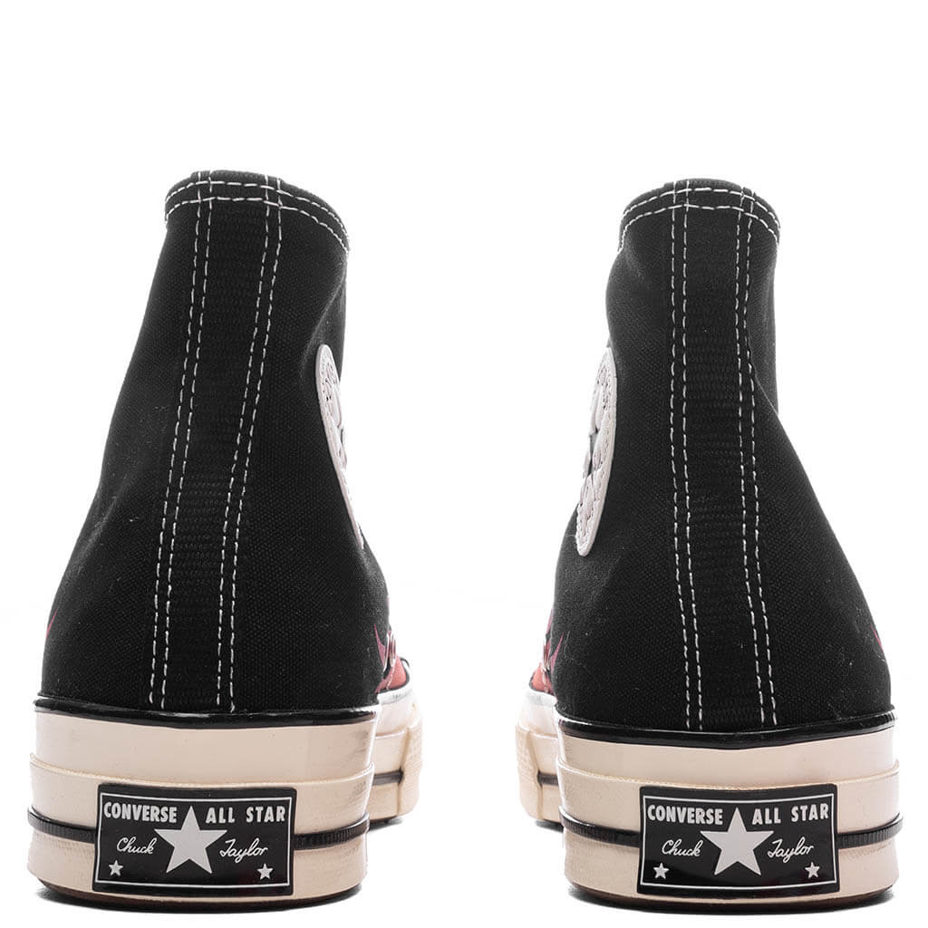 Chuck 70 Hi Fire - Black/Red/Yellow - Image 4