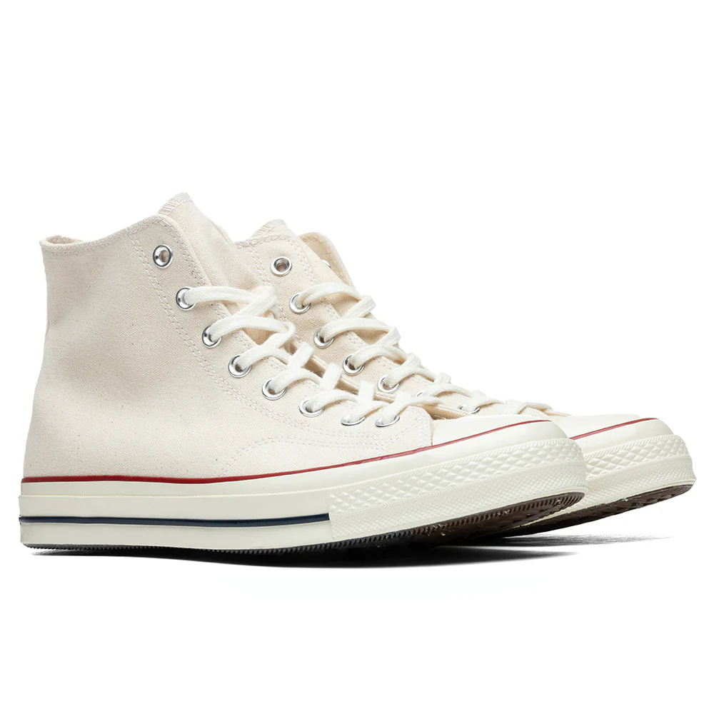 Chuck '70 Hi - Parchment/Garnet/Egret - Image 2