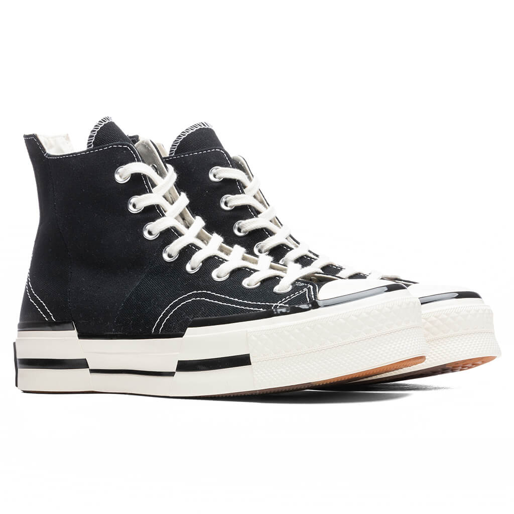 Chuck '70 Hi Plus - Black/Egret/Black - Image 2