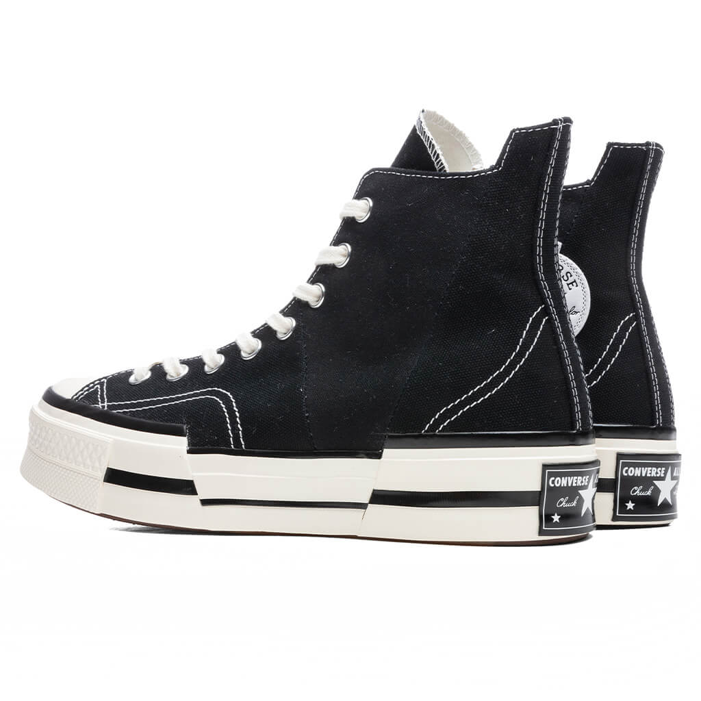 Chuck '70 Hi Plus - Black/Egret/Black - Image 3