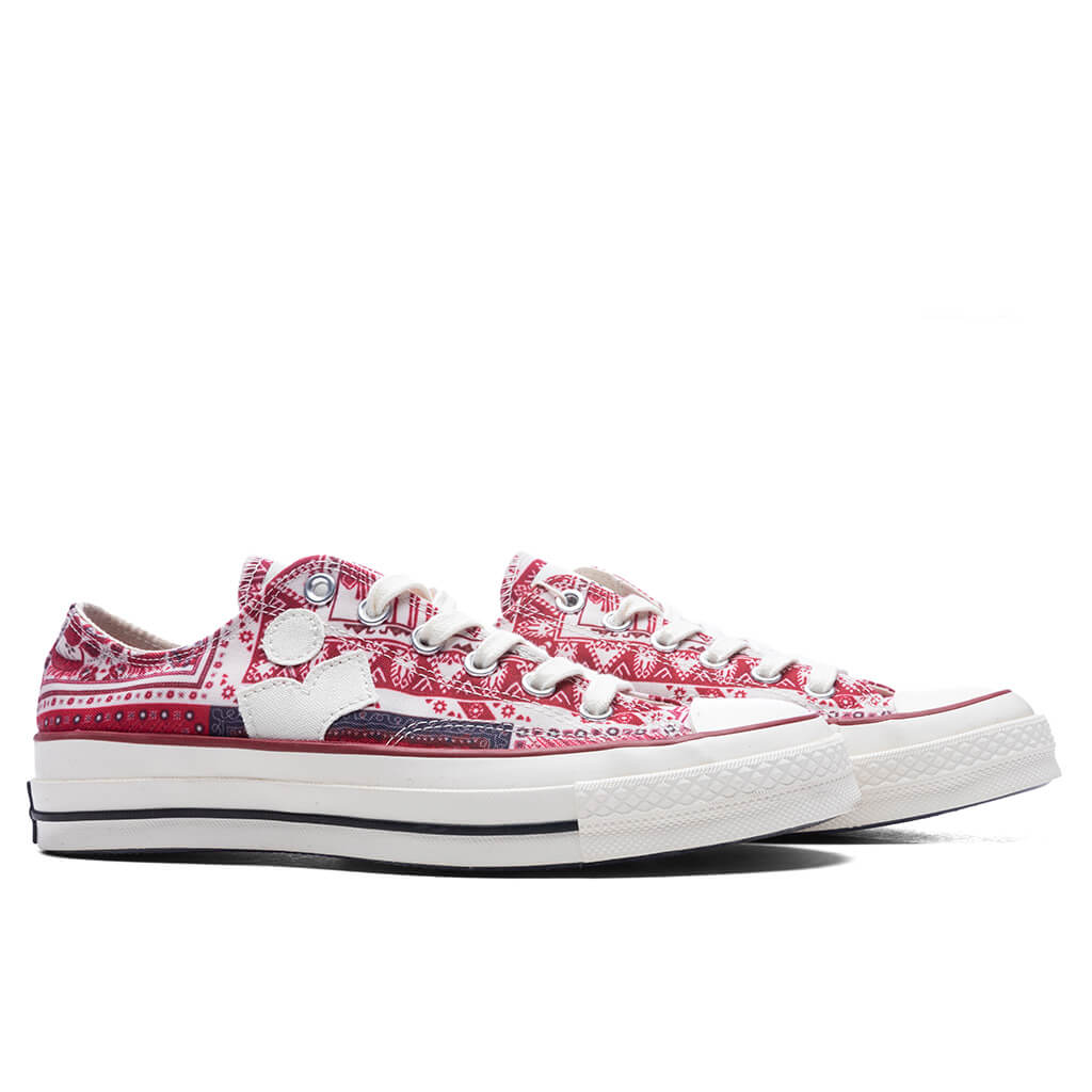Converse x Isabel Marant Chuck 70 Ox - Vanilla Ice/Red/Black - Image 2