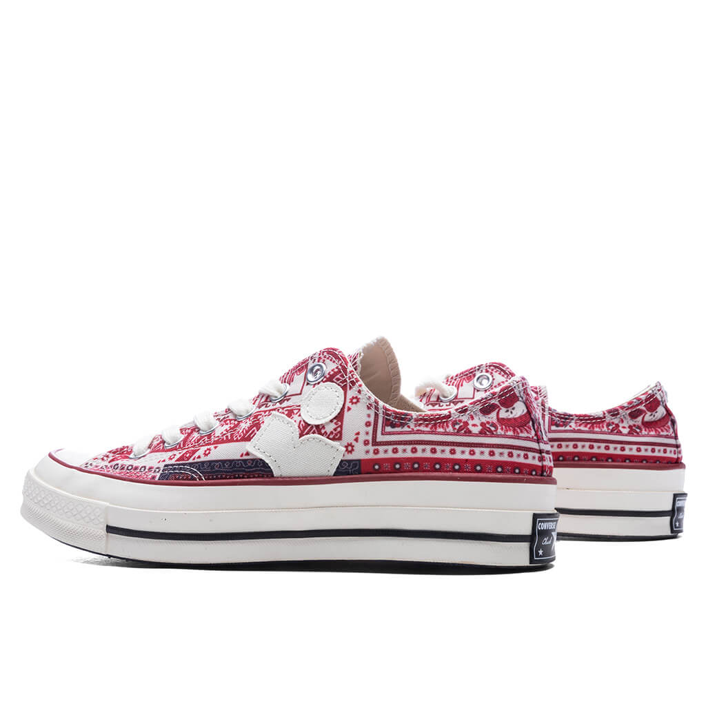 Converse x Isabel Marant Chuck 70 Ox - Vanilla Ice/Red/Black - Image 3