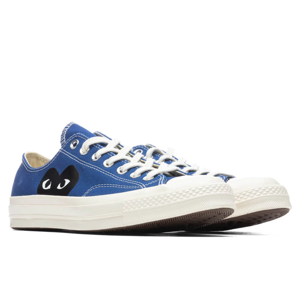 Converse x Comme Des Garcons PLAY All Star Chuck '70 Ox - Blue - Image 2