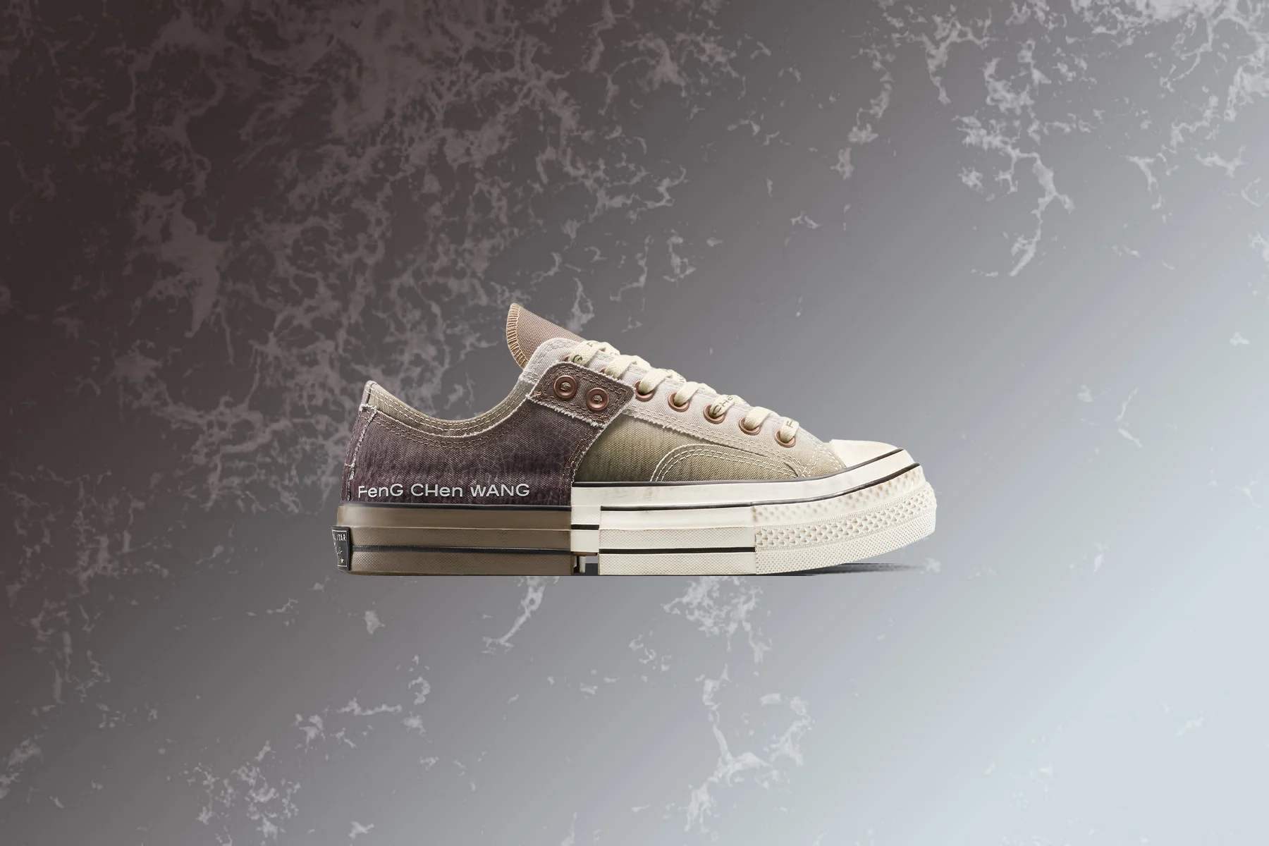 Converse x Feng Chen Wang Chuck 70 2-in-1 Ox - Brown/Egret/Black - Image 5