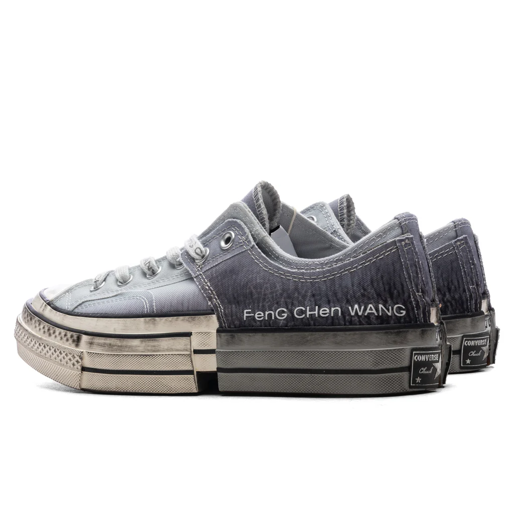 Converse x Feng Chen Wang Chuck 70 2-in-1 Ox - Grey/Egret/Black - Image 3