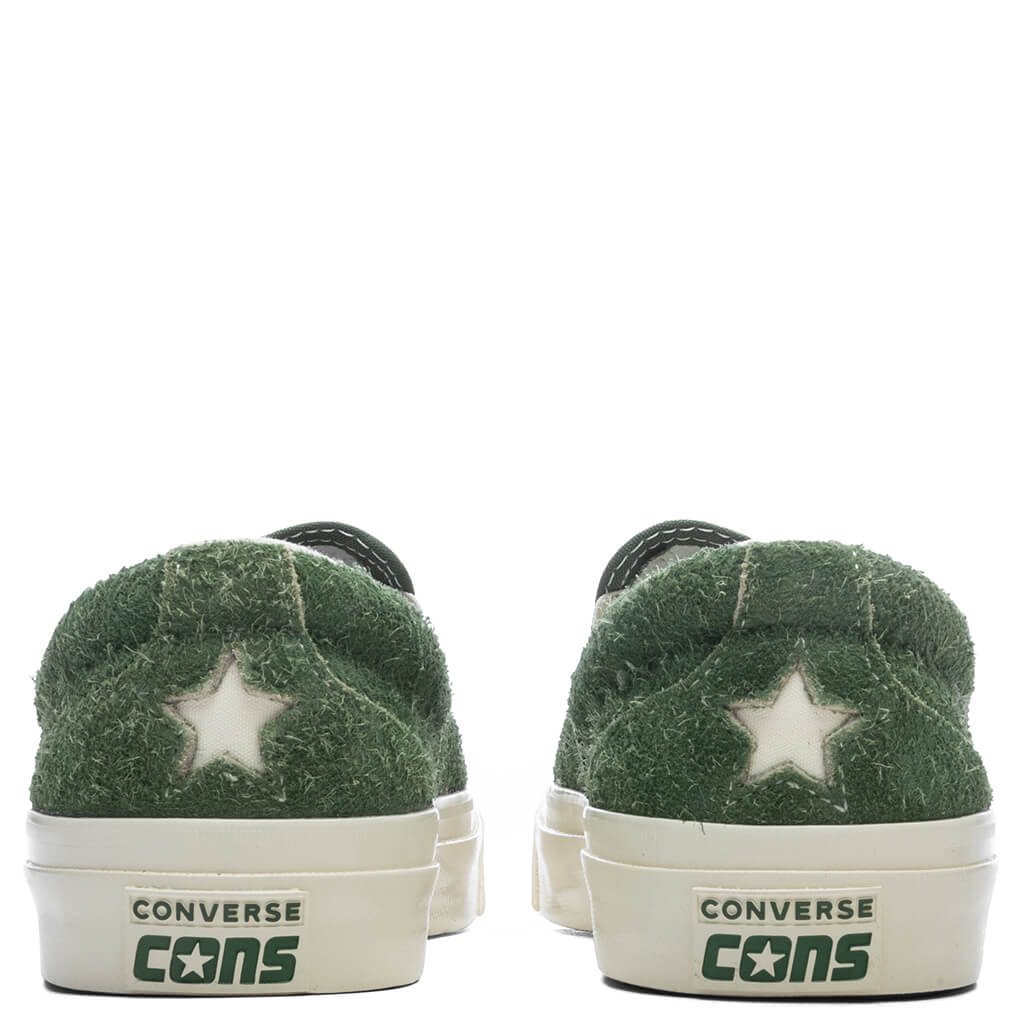 Converse x GOLF le FLEUR One Star CC Slip Pro - Brush/Forest Elf/Egret - Image 4