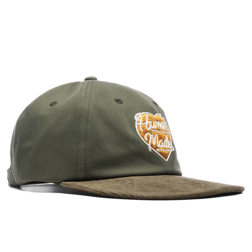 Corduroy Cap - Olive Drab - Image 3