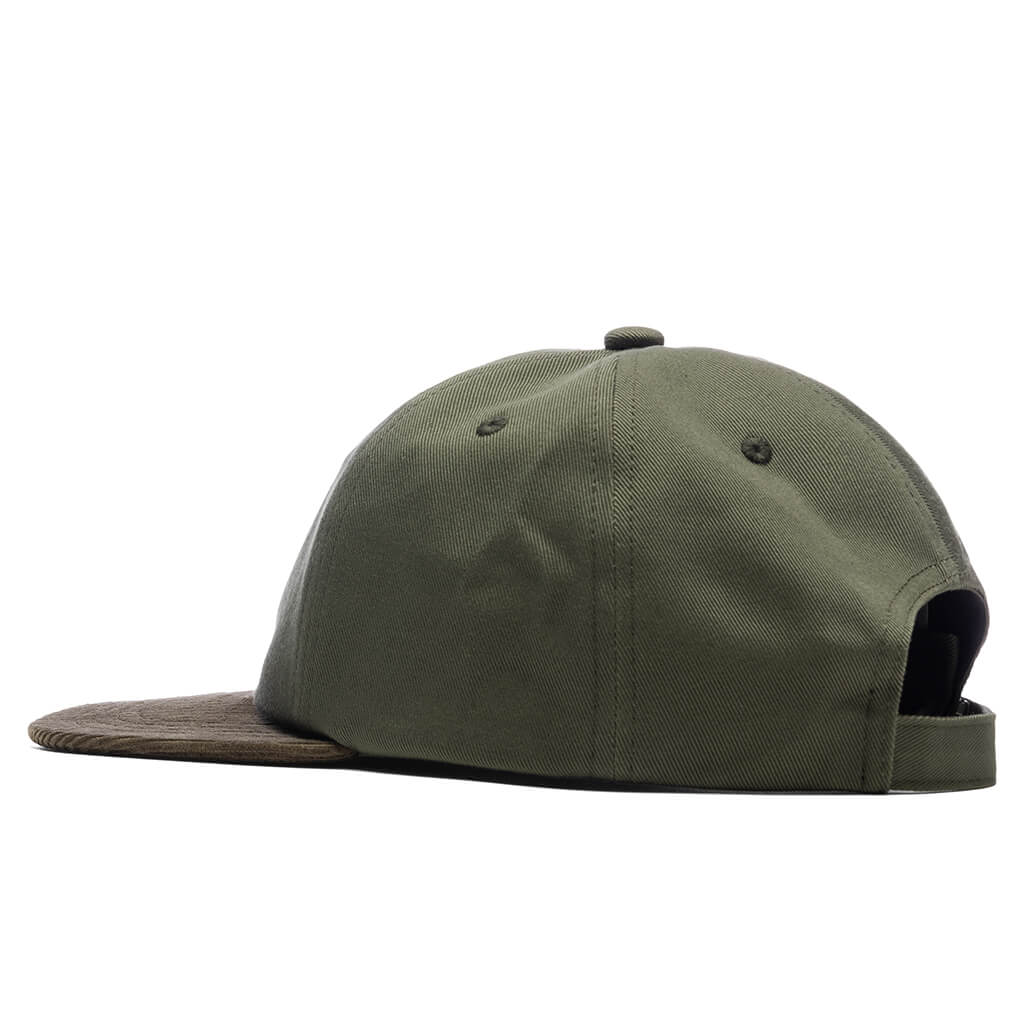 Corduroy Cap - Olive Drab - Image 4