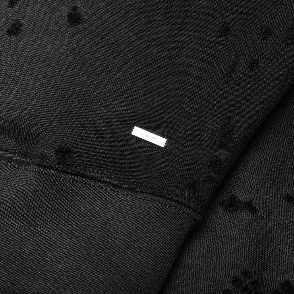 Core Logo Shotgun Crewneck - Faded Black - Image 6