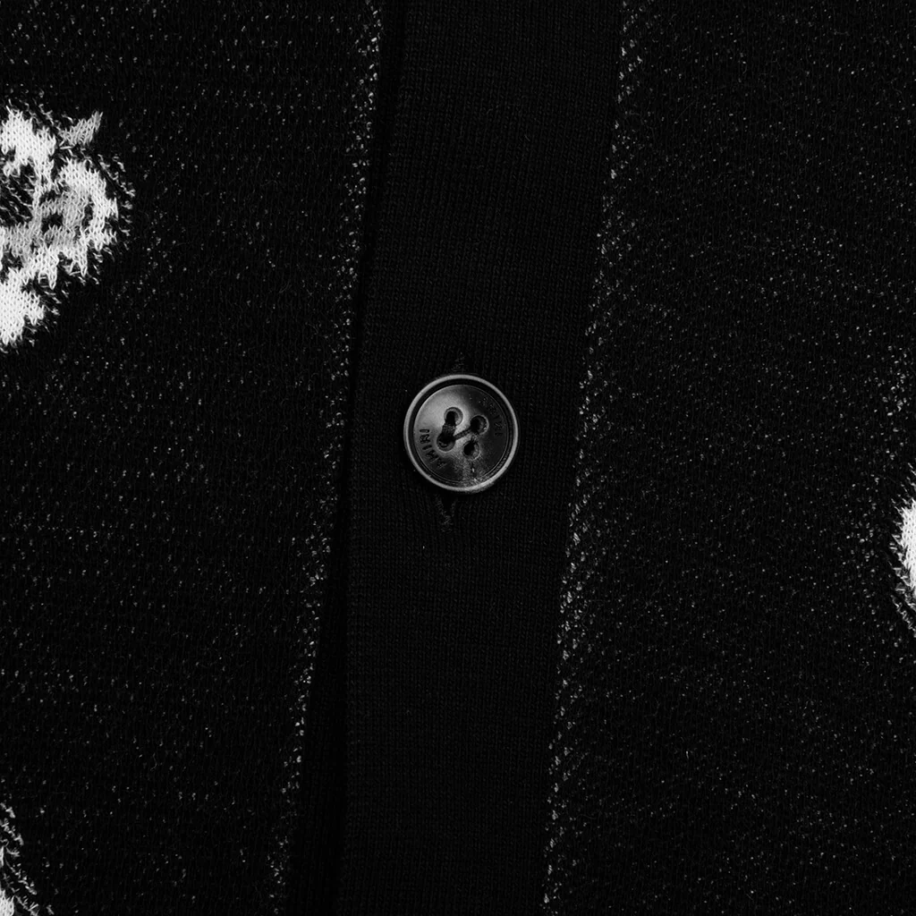 Cotton Bandana S/S Polo - Black - Image 4