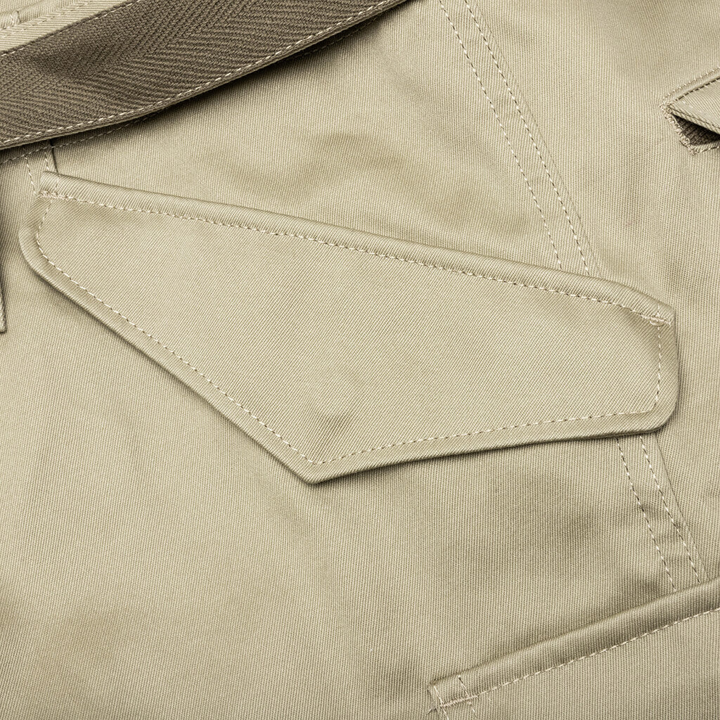 Cotton Chino Pants - Beige - Image 5