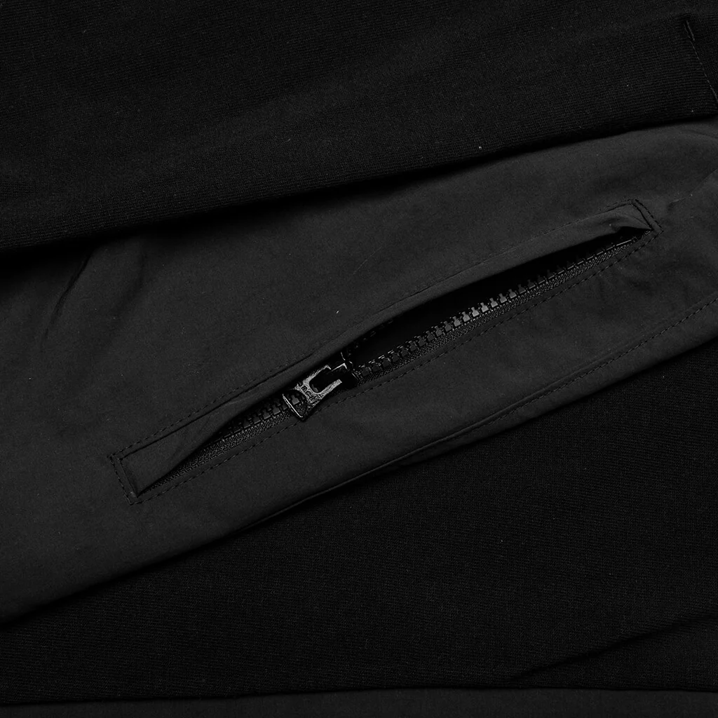Cotton Jersey T-Shirt - Black - Image 4