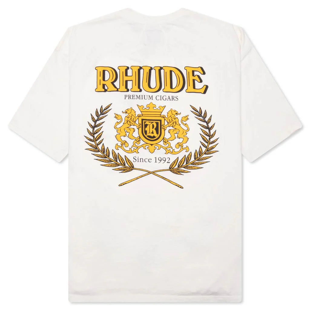 Cresta Cigar Tee - Vintage White - Image 2