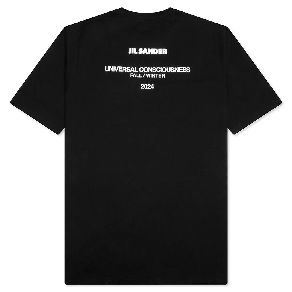 Universal Consciousness Crew-Neck T-Shirt - Black - Image 2