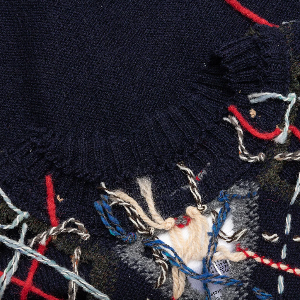 Crewneck - Navy/Grey/Dark Green - Image 3