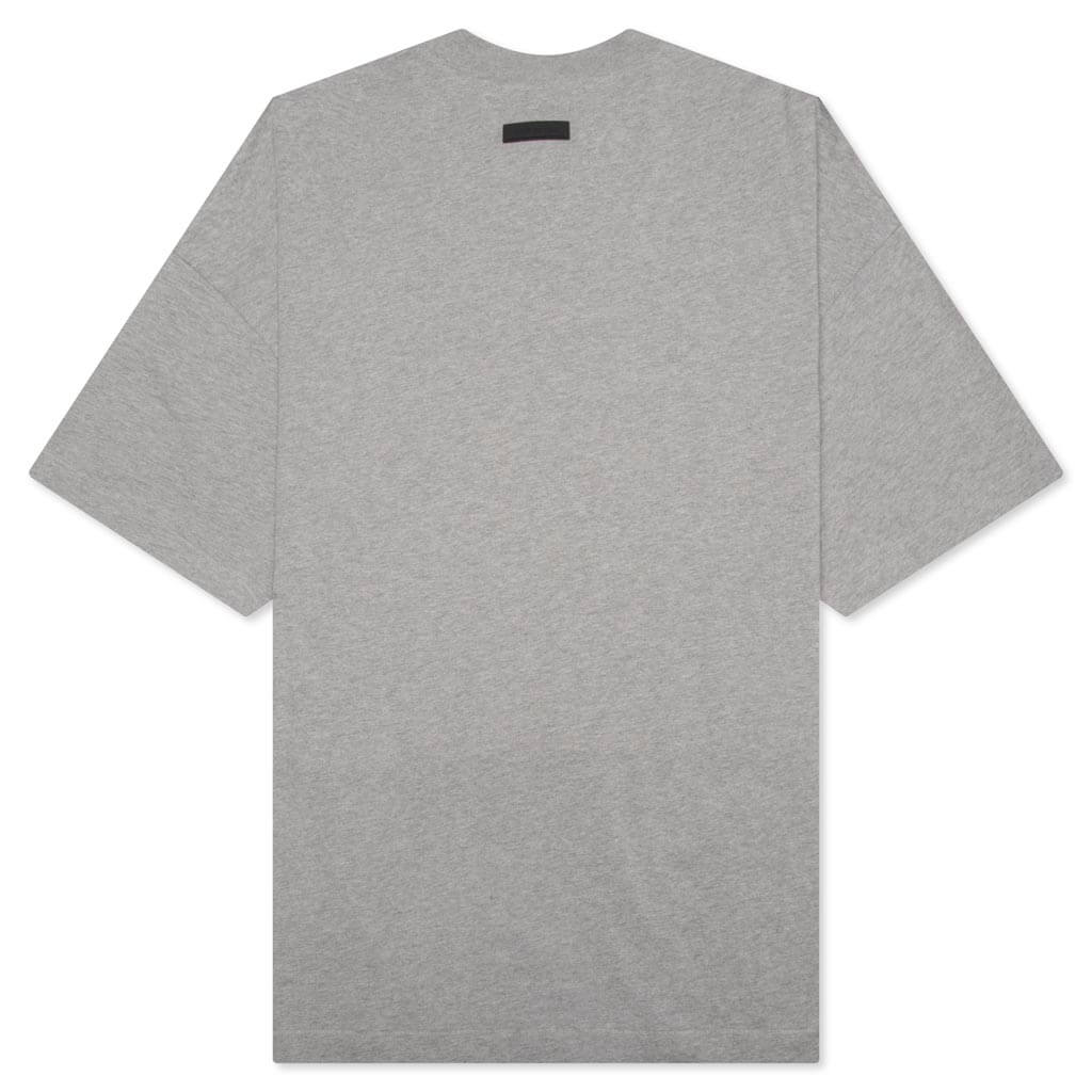 S/S Tee - Dark Heather Oatmeal - Image 2