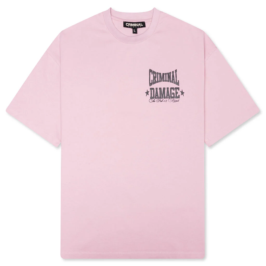 Boxing Gym Tee - Lilac