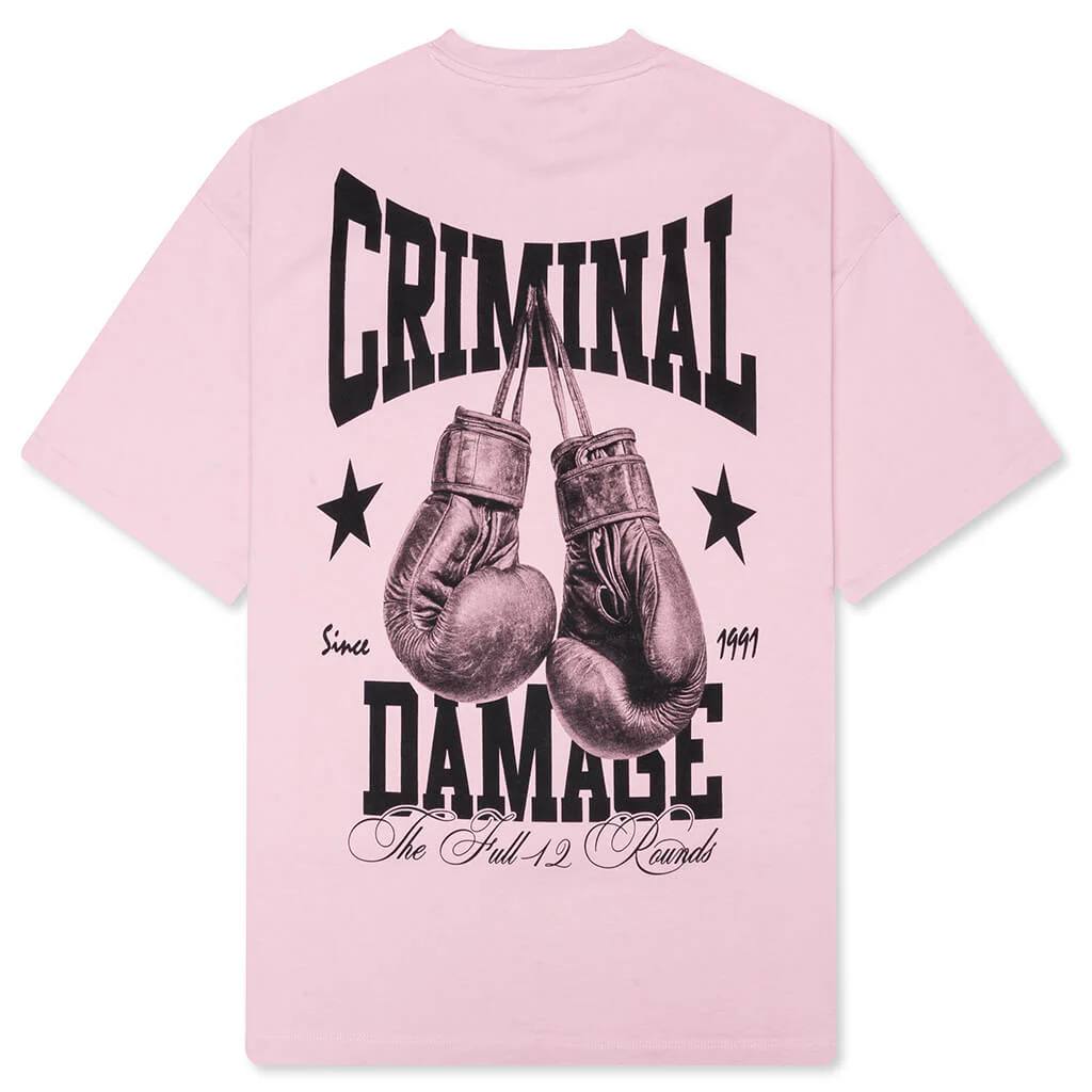 Boxing Gym Tee - Lilac - Image 2