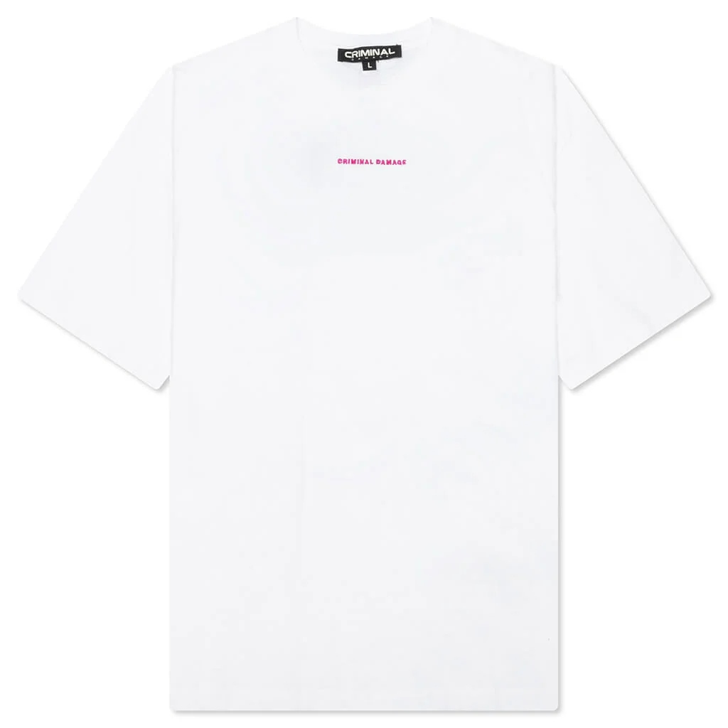 Fantasy Fulfilled T-Shirt - Off White/Pink