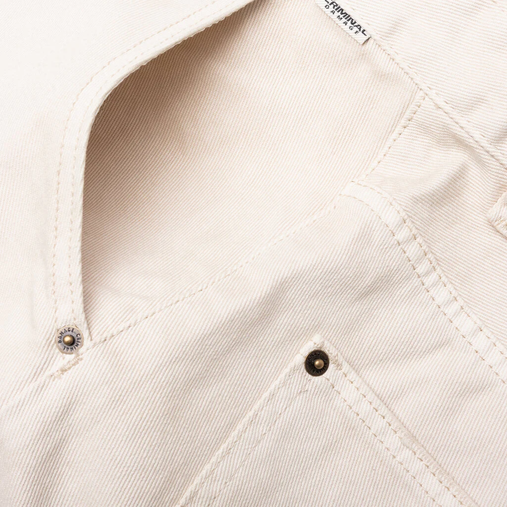 Franklin Pant - Ecru - Image 4
