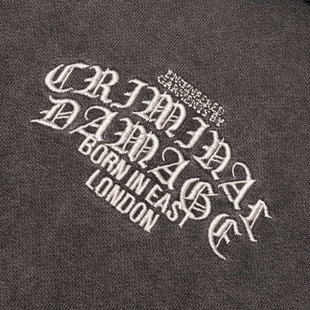 Logo Mania Hood - Washed Grey - Image 3