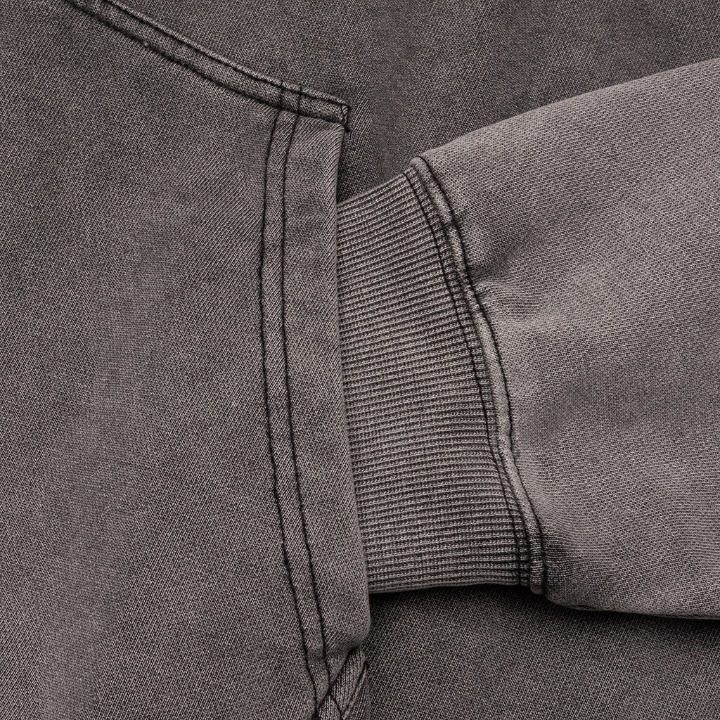 Logo Mania Hood - Washed Grey - Image 4