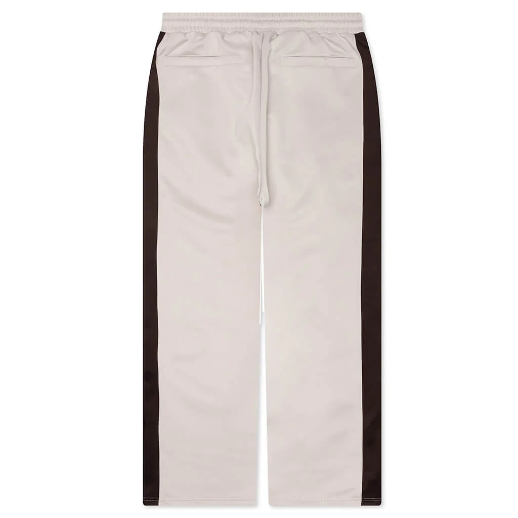 Pin Tuck Track Pant - Stone - Image 2