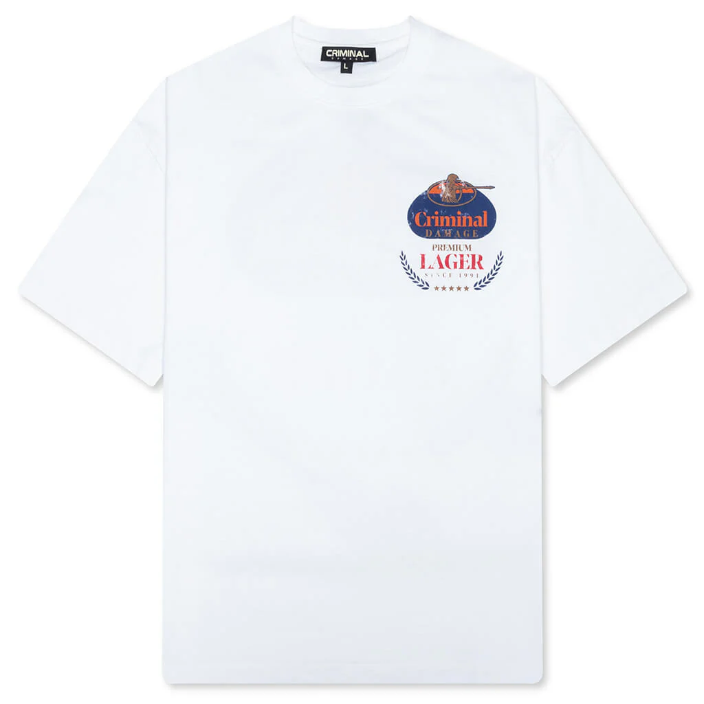 Premium Lager Tee - Off White