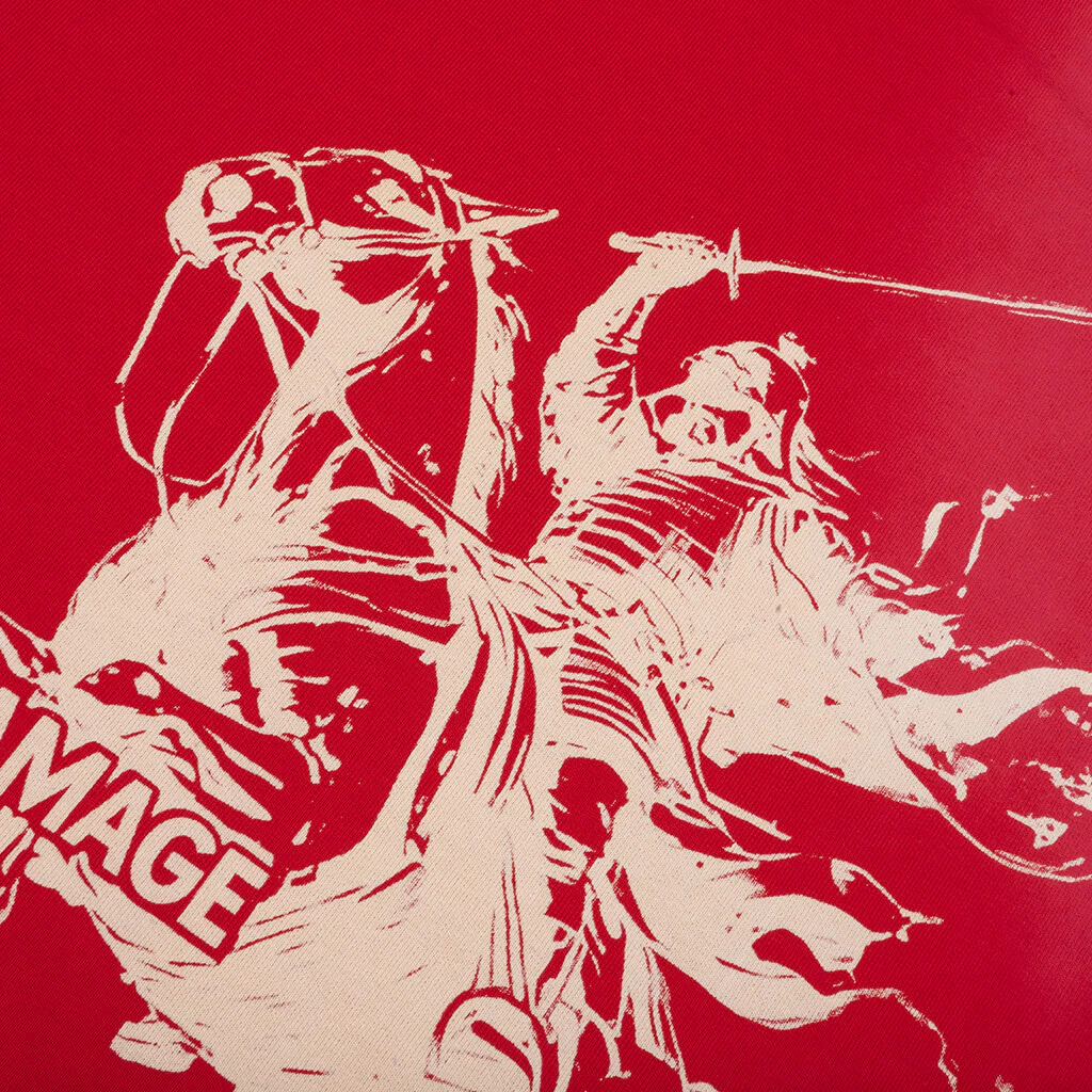 Samurai Hood - Washed Red - Image 6