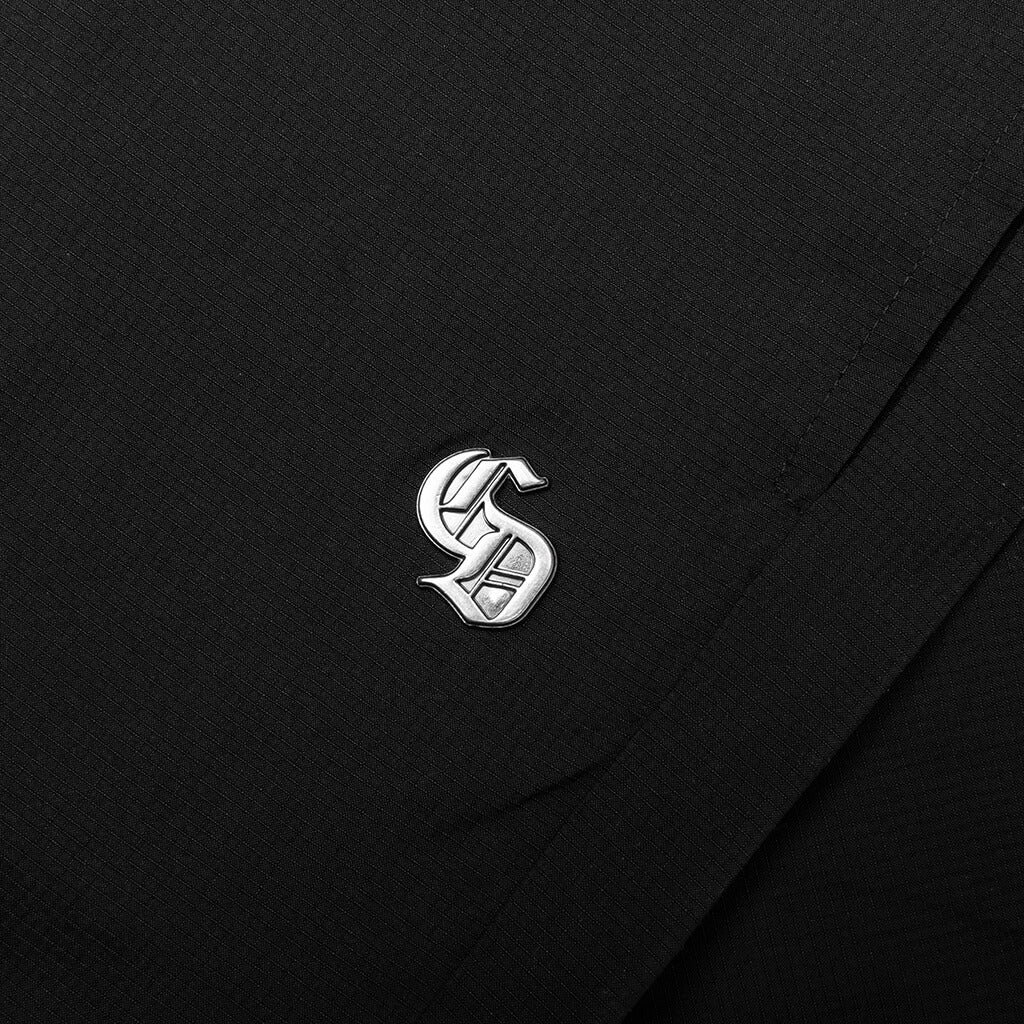 Tyson Mesh Panelled Pant - Black - Image 3