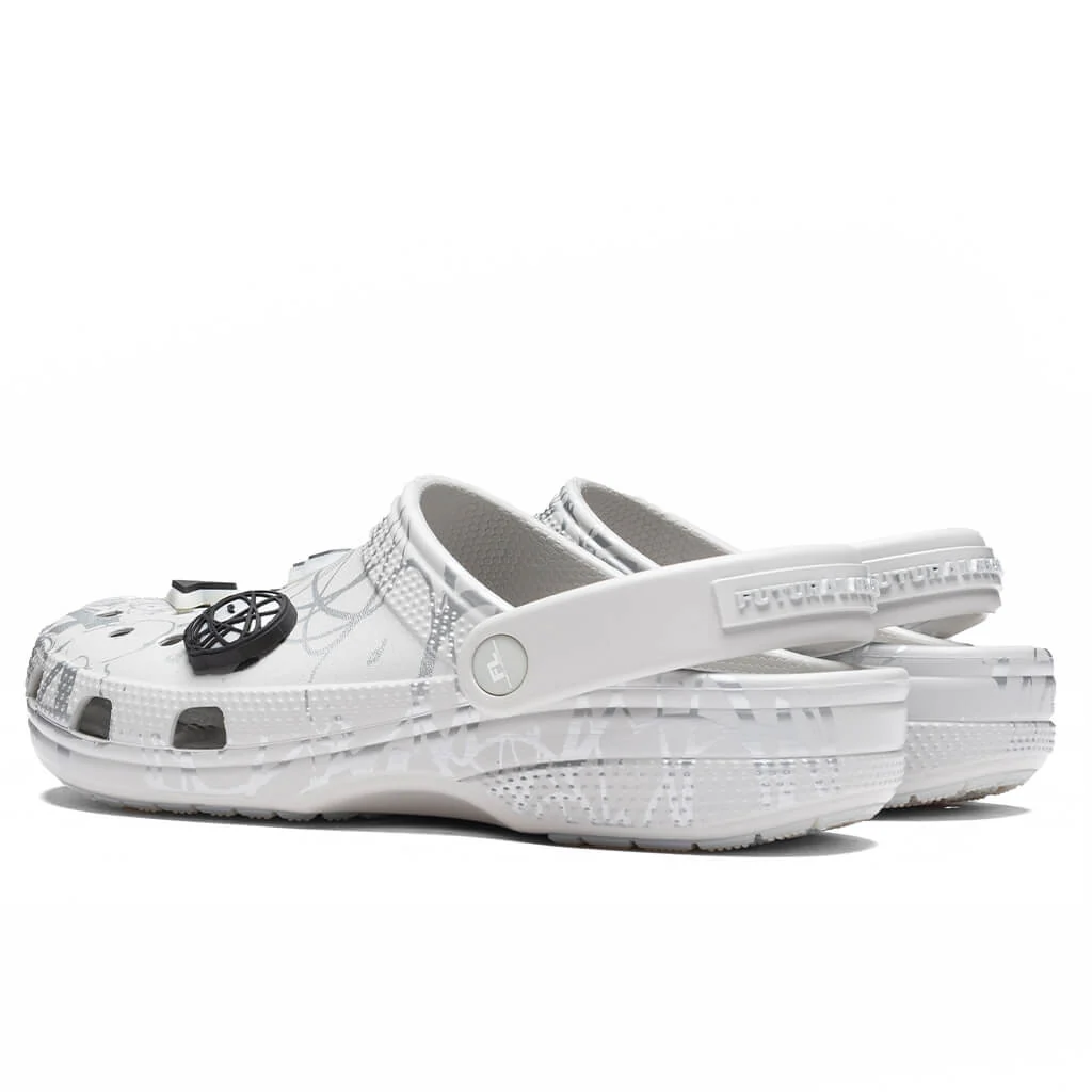 Crocs x The Futura Laboratories Classic Clog - Pearl White - Image 3