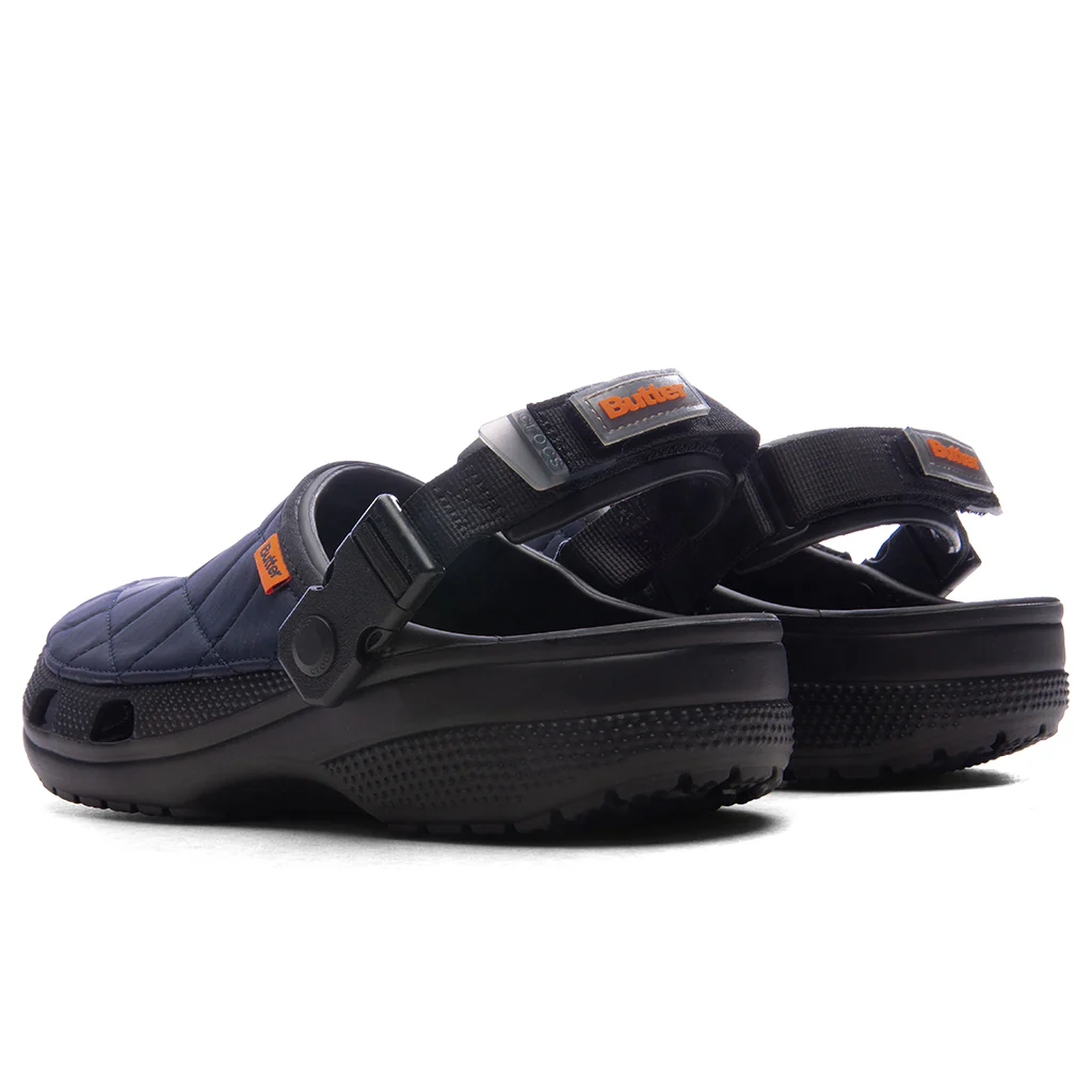 Crocs x Butter Classic Clog - Black/Navy - Image 4