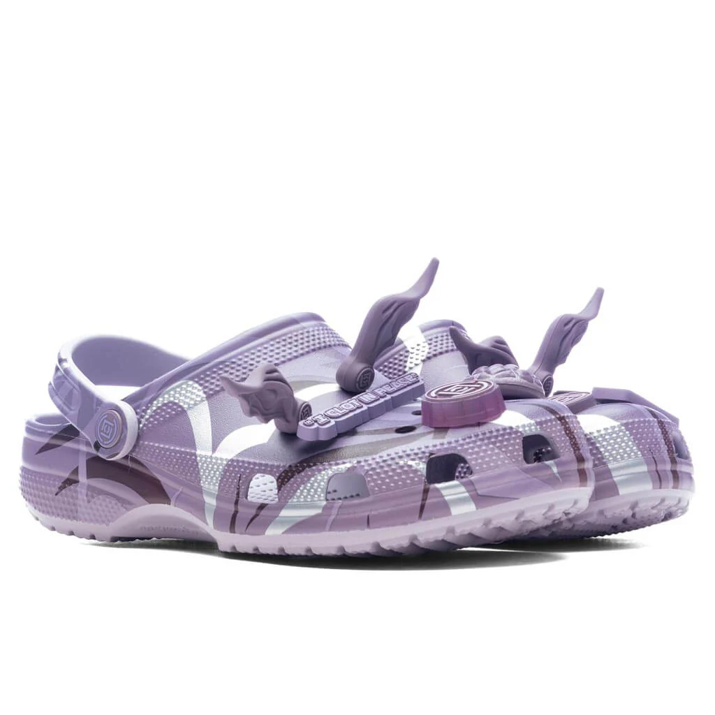 Crocs x CLOT Classic Clog - Mauve Mist - Image 2