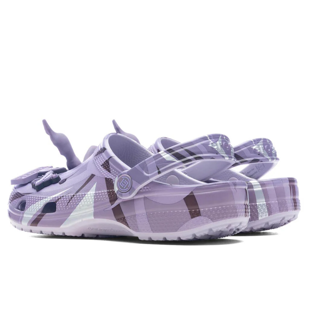 Crocs x CLOT Classic Clog - Mauve Mist - Image 3