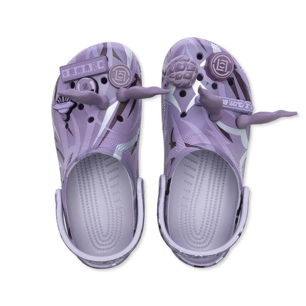 Crocs x CLOT Classic Clog - Mauve Mist - Image 4