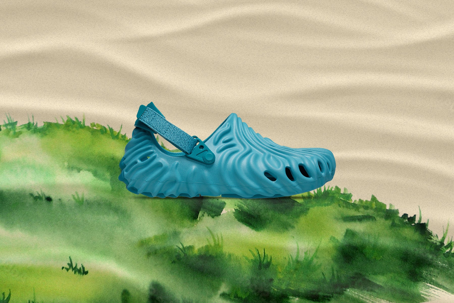 Crocs x Salehe Bembury Pollex Clog 'Tide' - Turq Tonic - Image 5