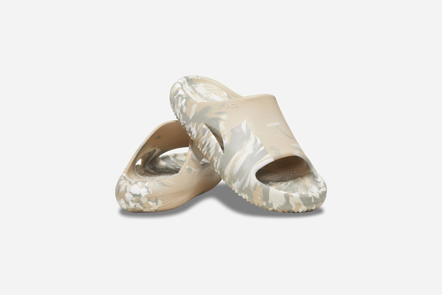 Crocs x Satisfy Mellow Slide - Grey - Image 5