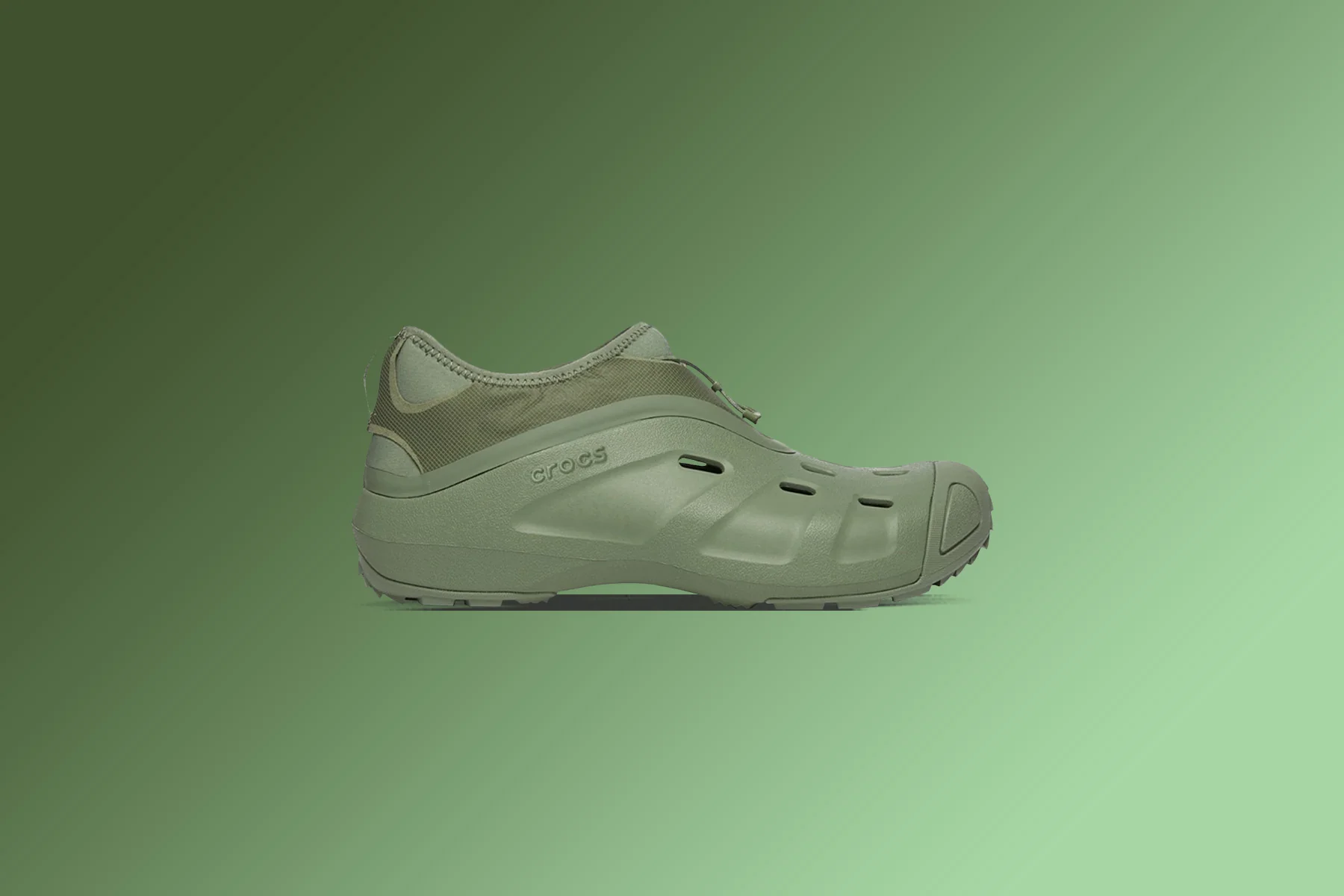 Crocs x Satisfy Quick Trail Low - Moss - Image 5