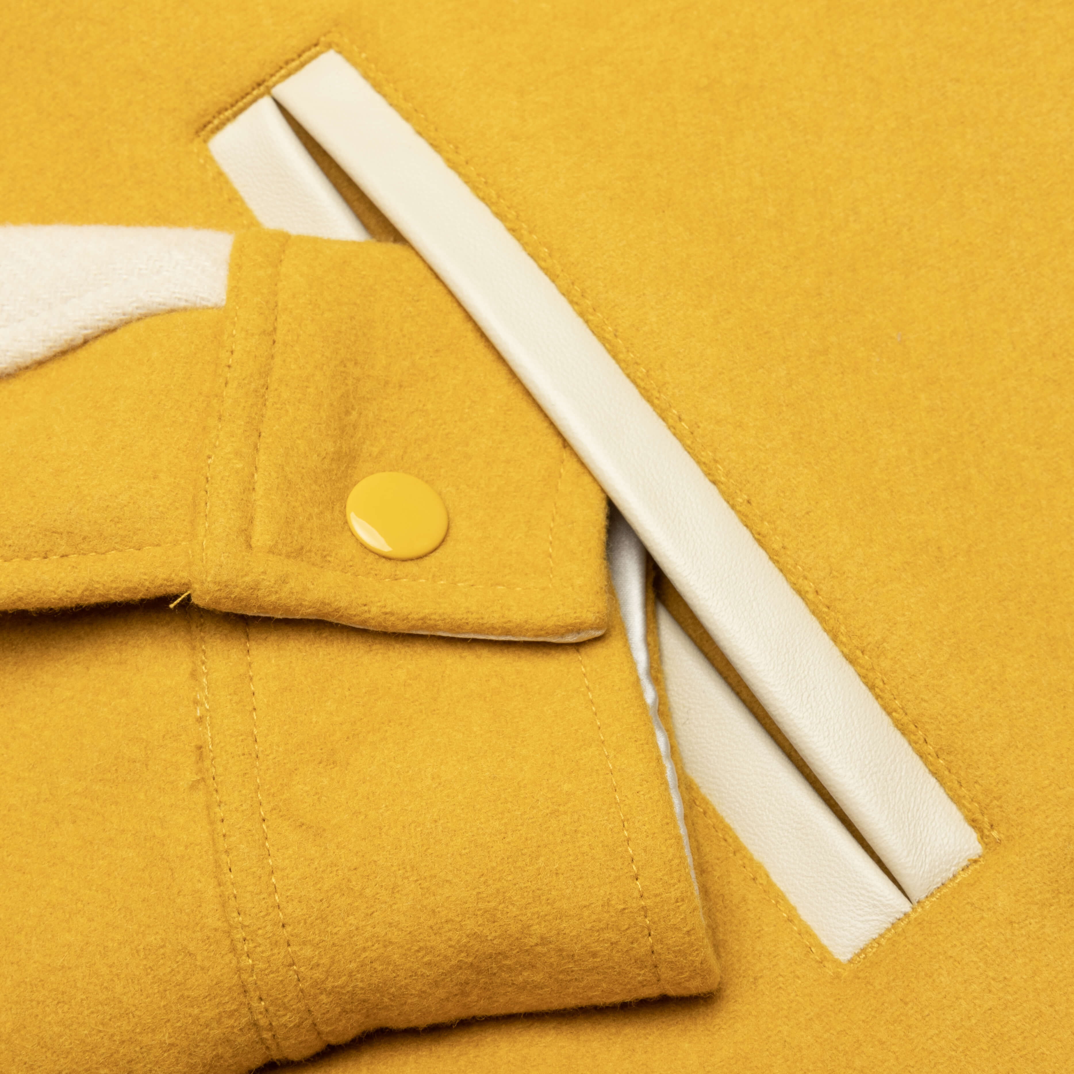 Crown Varsity Jacket - Saffron - Image 4