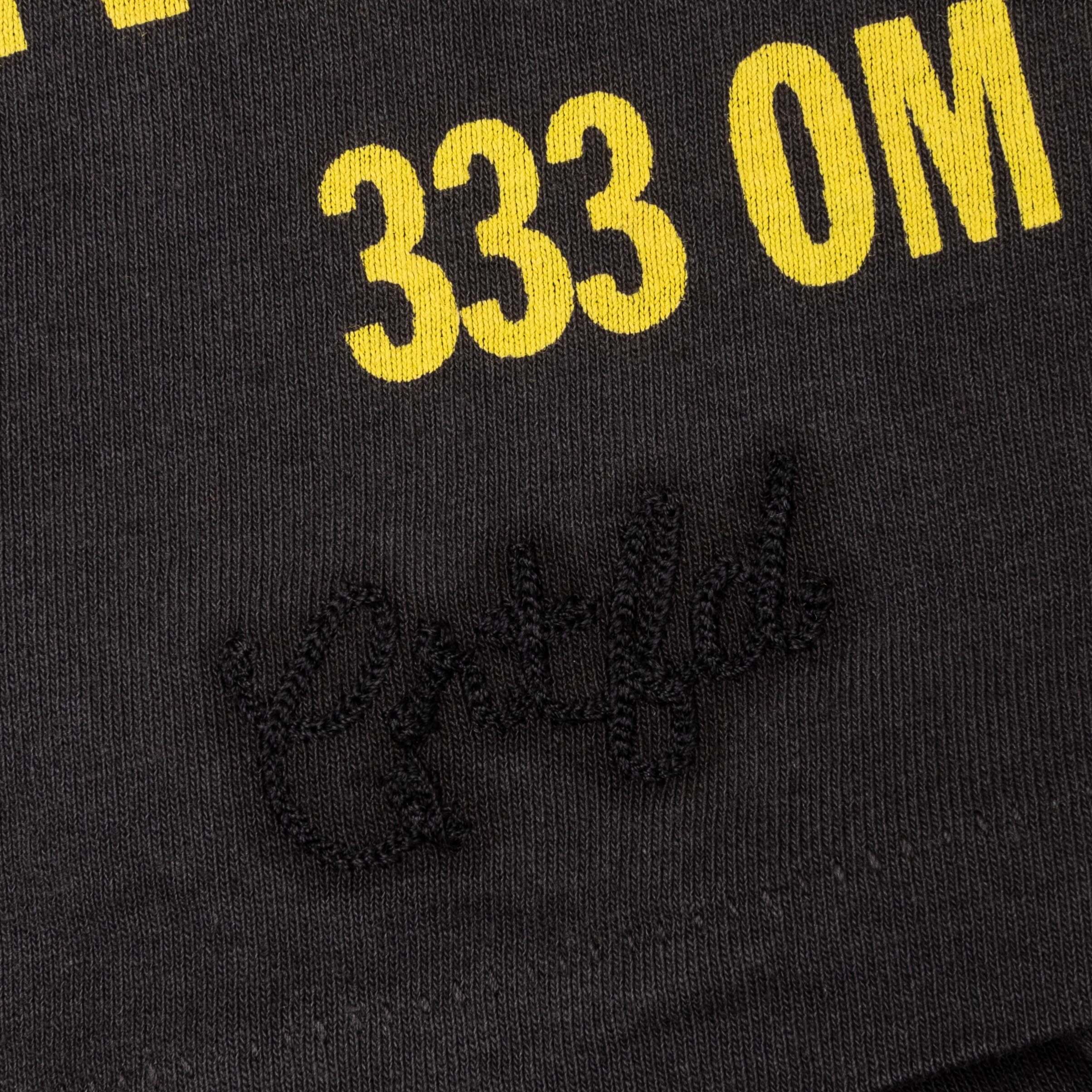 Allover Print Mash up Tee - Vintage Black - Image 5