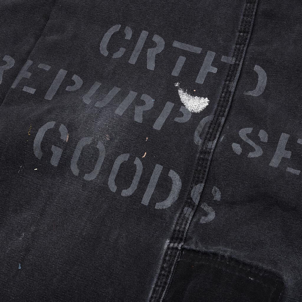 Carhartt Upcycled Bomber Jacket - Black - Image 3