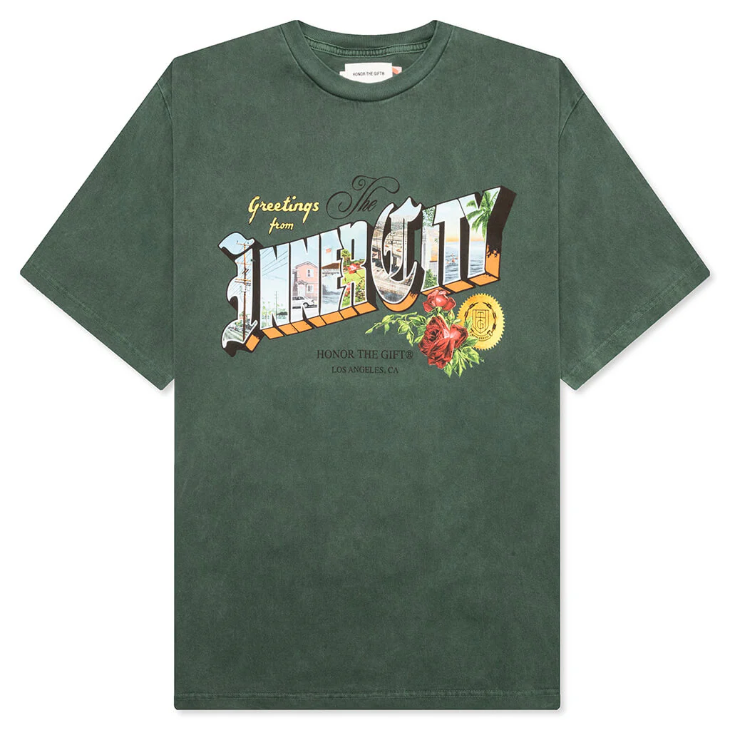Greetings 2.0 Short Sleeve Tee - Green